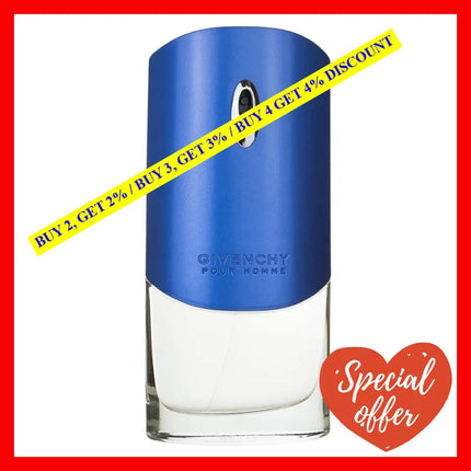 Givenchy Pour Homme Blue Label Edt 3.3 Oz 100 Ml Spray