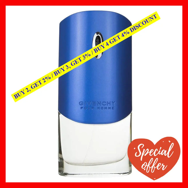 Givenchy Pour Homme Blue Label Edt 3.3 Oz 100 Ml Spray