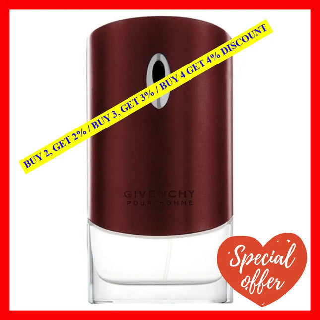 Givenchy Pour Homme Eau De Toilette For Men 3.3 Oz / 100 Ml