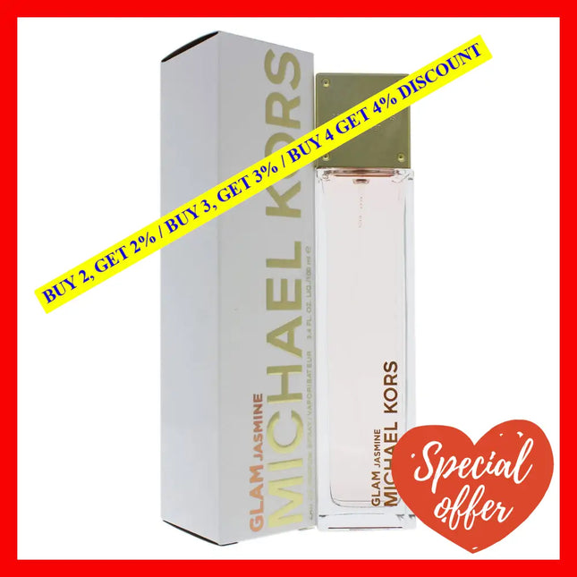Glam Jasmine By Michael Kors For Women - 3.4 Oz Edp Spray