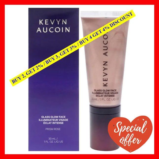 Glass Glow Face Highlighter - Prism Rose By Kevyn Aucoin For Women 1 Oz