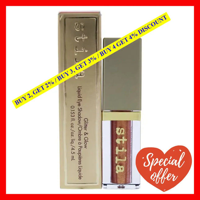 Glitter And Glow Liquid Eyeshadow - Dollish By Stila For Women 0.153 Oz