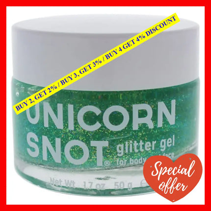 Glitter Gel For Body And Face - Blue By Unicorn Snot Women 1.7 Oz