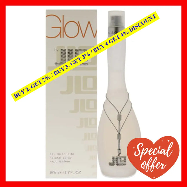 Glow By Jennifer Lopez For Women - 1.7 Oz Edt Spray