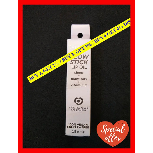 Glow Stick Lip Oil - Clear Sheer By Pacifica For Women 0.14 Oz