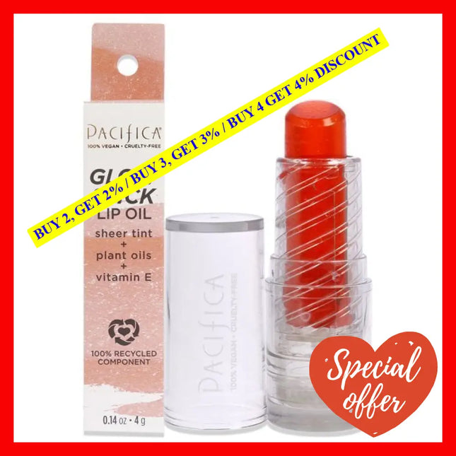 Glow Stick Lip Oil - Pale Sunset By Pacifica For Women 0.14 Oz