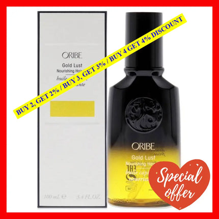 Gold Lust Nourishing Hair Oil By Oribe For Unisex - 3.4 Oz