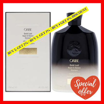 Gold Lust Repair And Restore Shampoo By Oribe For Unisex - 8.5 Oz