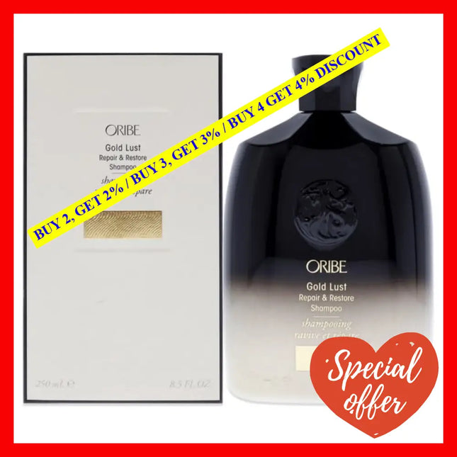 Gold Lust Repair And Restore Shampoo By Oribe For Unisex - 8.5 Oz