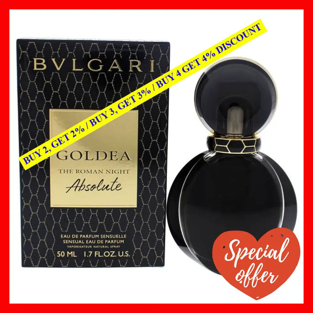 Goldea The Roman Night Absolute By Bvlgari For Women - 1.7 Oz Edp Spray