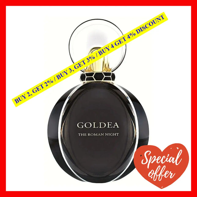 Goldea The Roman Night By Bvlgari For Women - 1.7 Oz Sensual Edp Spray