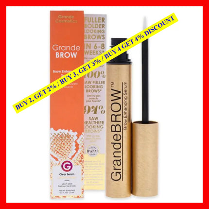 Grandebrow Enhancing Serum By Grande Cosmetics For Women - 0.1 Oz