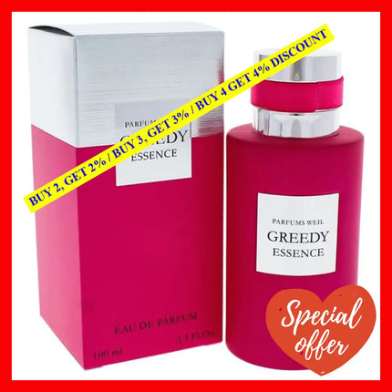 Greedy Essence By Weil For Women - 3.3 Oz Edp Spray
