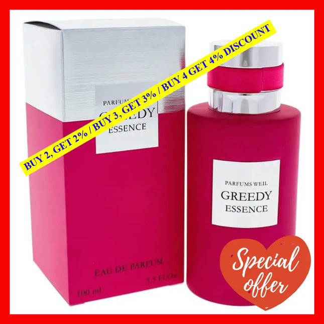 Greedy Essence By Weil For Women - 3.3 Oz Edp Spray