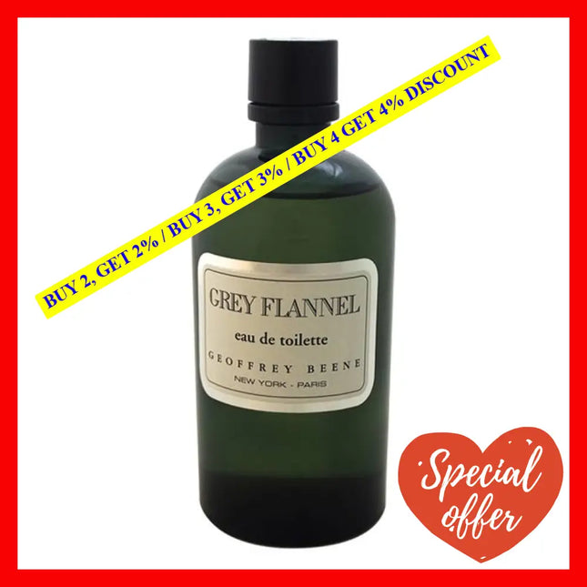 Grey Flannel By Geoffrey Beene For Men - 8 Oz Edt Splash