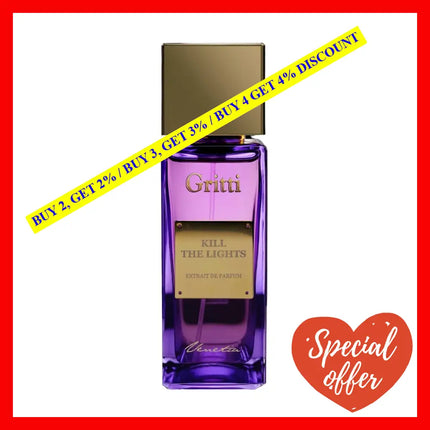 Gritti Kill The Lights And Extrait De Parfum Unisex 3.4 Oz / 100 Ml