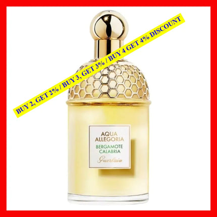 Guerlain Aqua Allegoria Bergamote Calabria 4.2 Oz / 125 Ml Eau De Toilette For Women