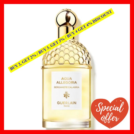 Guerlain Aqua Allegoria Bergamote Calabria 4.2Oz - 125Ml Eau De Toilette Spray
