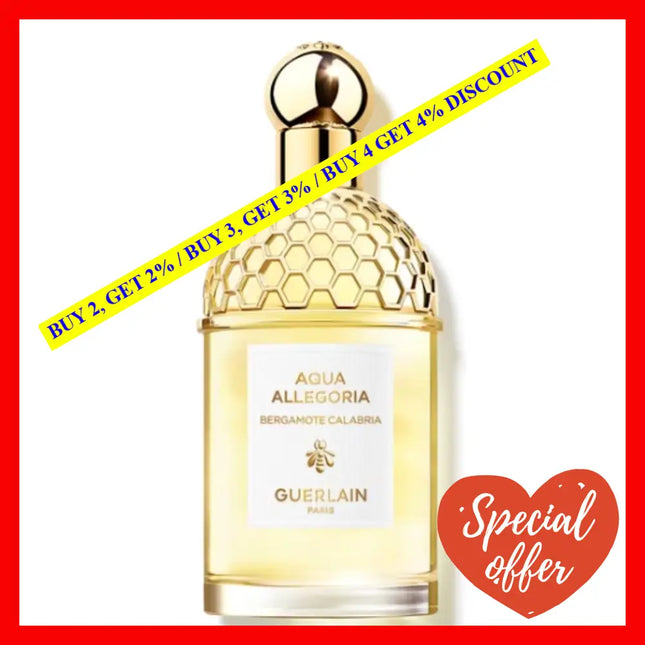 Guerlain Aqua Allegoria Bergamote Calabria 4.2Oz - 125Ml Eau De Toilette Spray