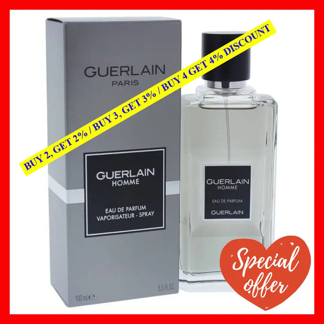Guerlain Homme By For Men - 3.3 Oz Edp Spray