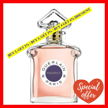 Guerlain Insolence Eau De Toilette For Women 2.5 Oz / 75 Ml