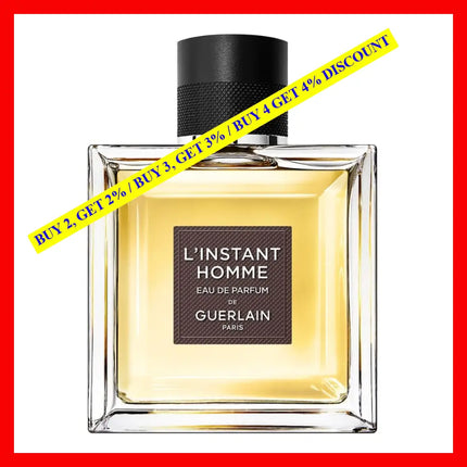 Guerlain L’instant De Pour Homme Eau Parfum For Men 3.3 Oz / 100 Ml