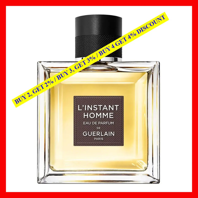 Guerlain L’instant De Pour Homme Eau Parfum For Men 3.3 Oz / 100 Ml