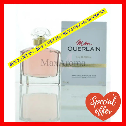 Guerlain Mon Eau De Parfum For Women 3.4 Oz / 100 Ml