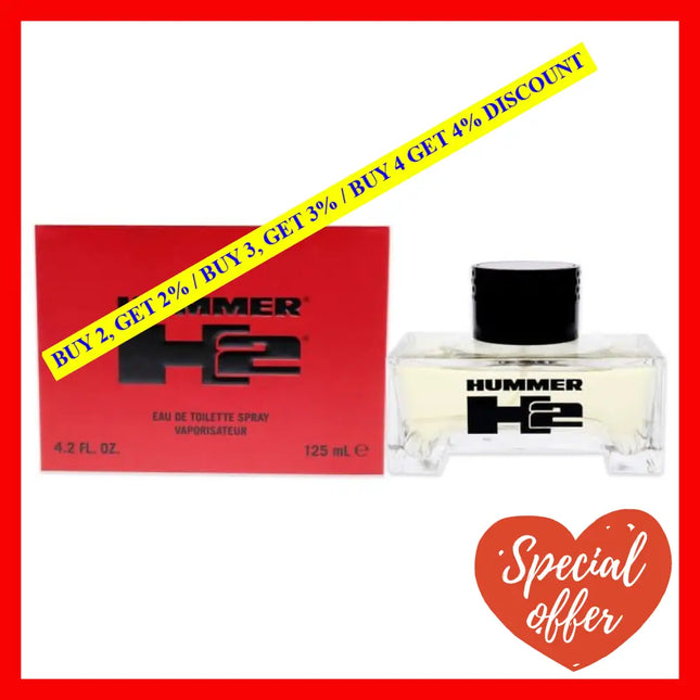H2 By Hummer For Men - 4.2 Oz Edt Spray