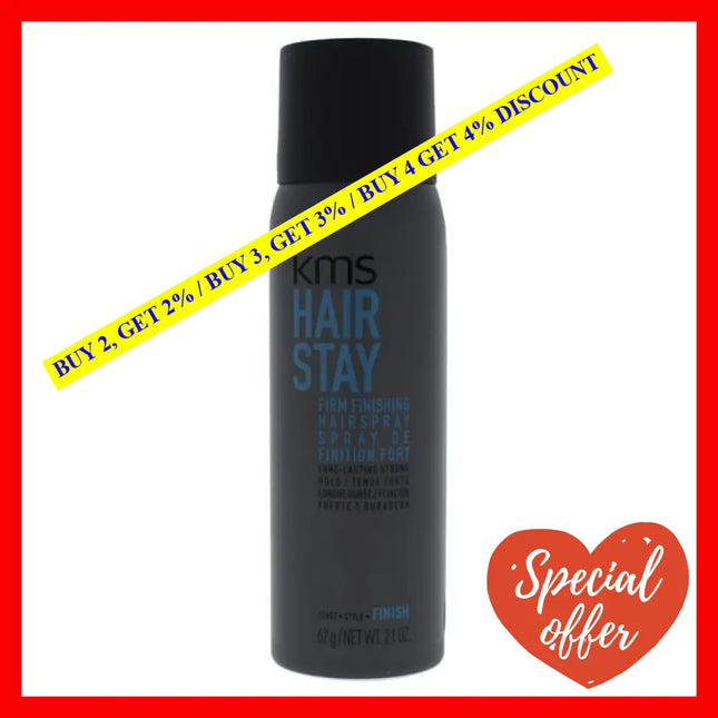 Hair Stay Max Hold Spray By Kms For Unisex - 2 Oz Hairspray