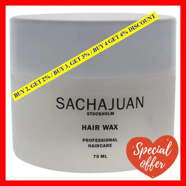Hair Wax By Sachajuan For Men - 2.5 Oz
