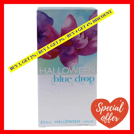 Halloween Blue Drop By J. Del Pozo For Women - 1 Oz Edt Spray