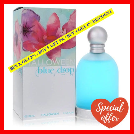 Halloween Blue Drop By J. Del Pozo For Women - 3.4 Oz Edt Spray