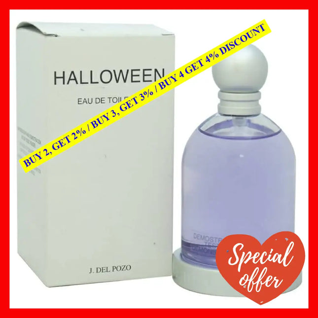 Halloween By J. Del Pozo For Women - 3.4 Oz Edt Spray (Tester)