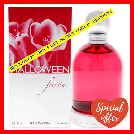 Halloween Freesia By J. Del Pozo For Women - 3.4 Oz Edt Spray