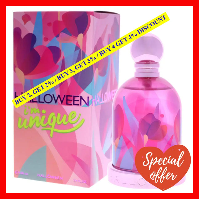 Halloween I Am Unique By J. Del Pozo For Women - 3.4 Oz Edt Spray