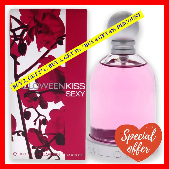 Halloween Kiss Sexy By J. Del Pozo For Women - 3.4 Oz Edt Spray