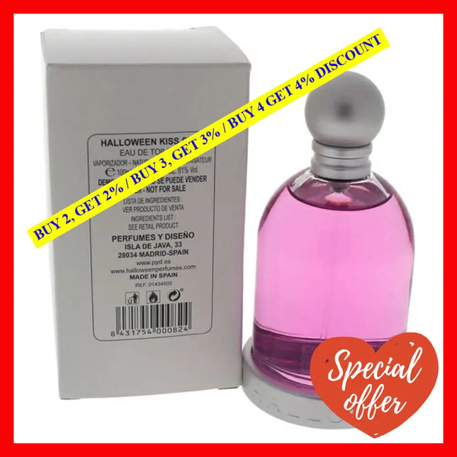 Halloween Kiss Sexy By J. Del Pozo For Women - 3.4 Oz Edt Spray (Tester)