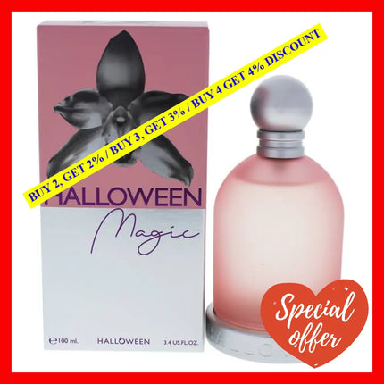 Halloween Magic By J. Del Pozo For Women - 3.4 Oz Edt Spray