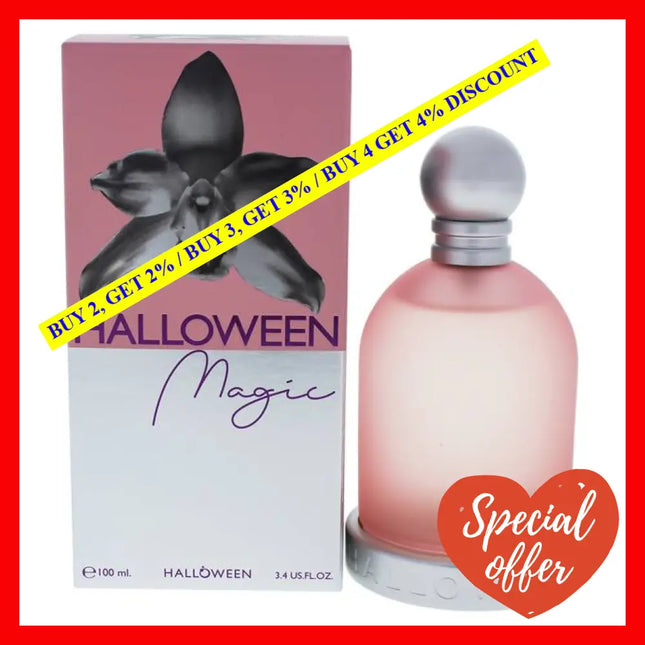 Halloween Magic By J. Del Pozo For Women - 3.4 Oz Edt Spray