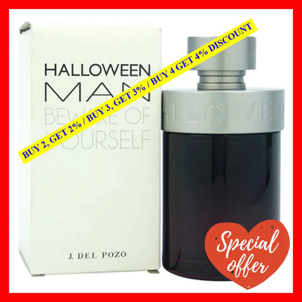 Halloween Man By J. Del Pozo For Men - 4.2 Oz Edt Spray (Tester)