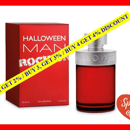 Halloween Man Rock On By J. Del Pozo For Men - 4.2 Oz Edt Spray