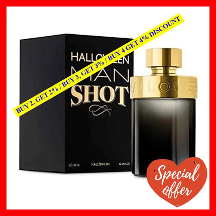 Halloween Man Shot By Perfumes For Men - 4.2 Oz Edt Spray