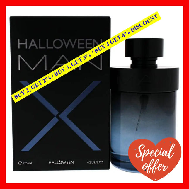 Halloween Man X By J. Del Pozo For Men - 4.2 Oz Edt Spray