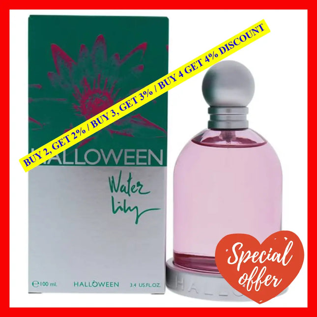 Halloween Water Lily By J. Del Pozo For Women - 3.4 Oz Edt Spray