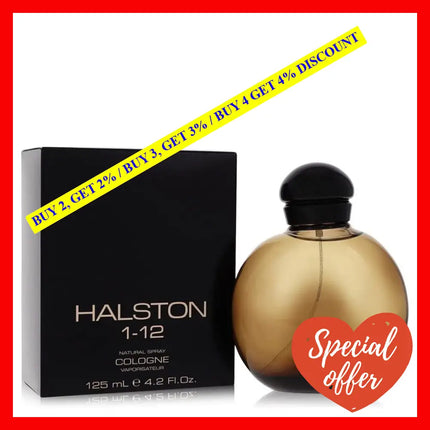 Halston 1-12 By For Men - 4.2 Oz Cologne Spray
