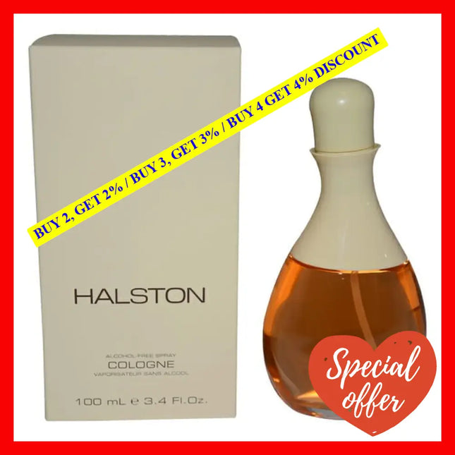 Halston By For Women - 3.4 Oz Cologne Spray