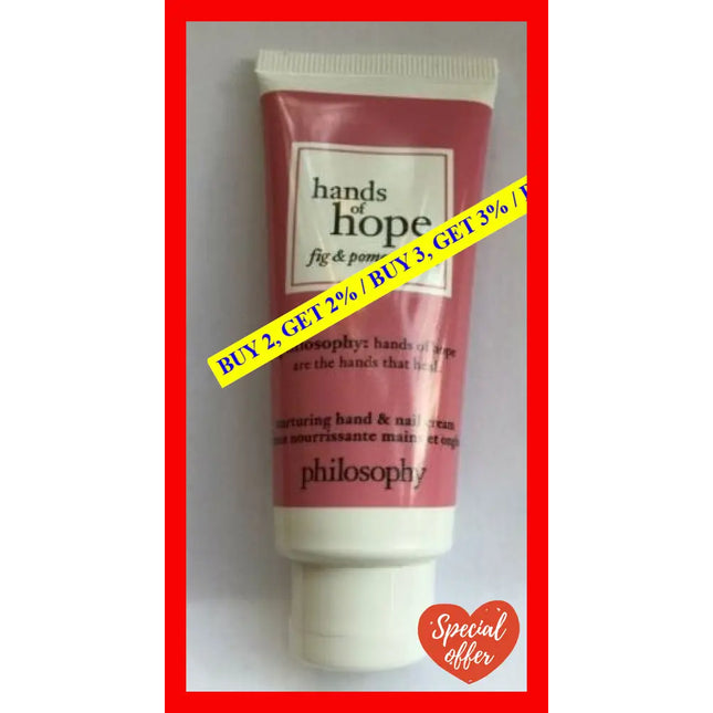 Hands Of Hope - Fig And Pomegranite Cream By Philosophy For Unisex 1 Oz Hand