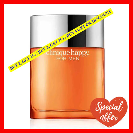 Happy By Clinique For Men Cologne 3.4 Fl Oz (Pack Of 1)