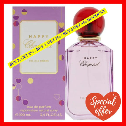 Happy - Felicia Roses By Chopard For Women 3.4 Oz Edp Spray